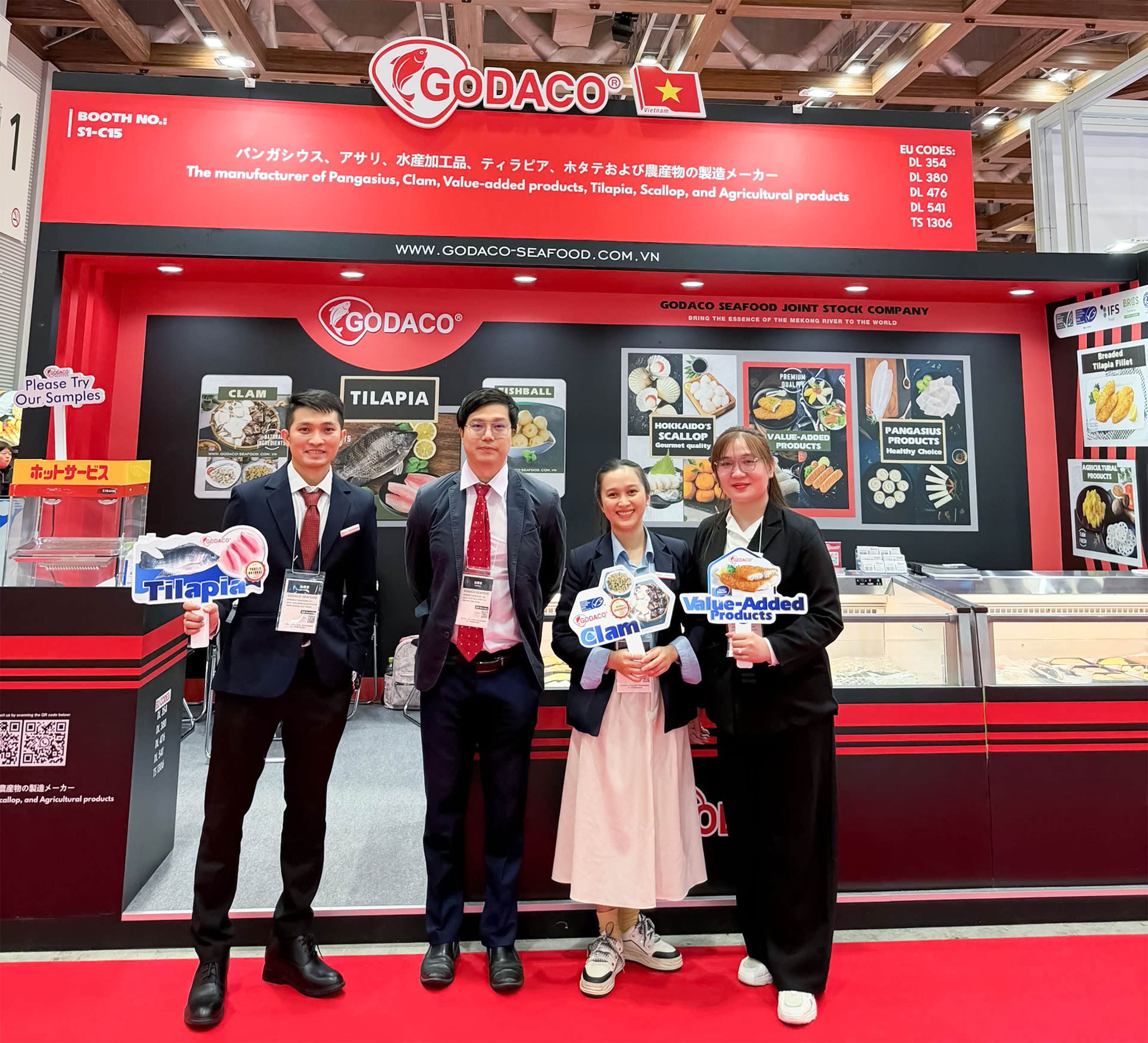 GODACO's Booth At Foodex Japan 2026