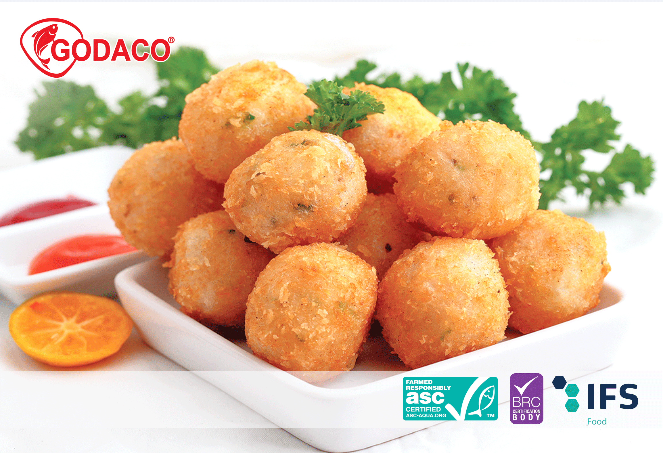 Breaded Pangasius Fish Ball
