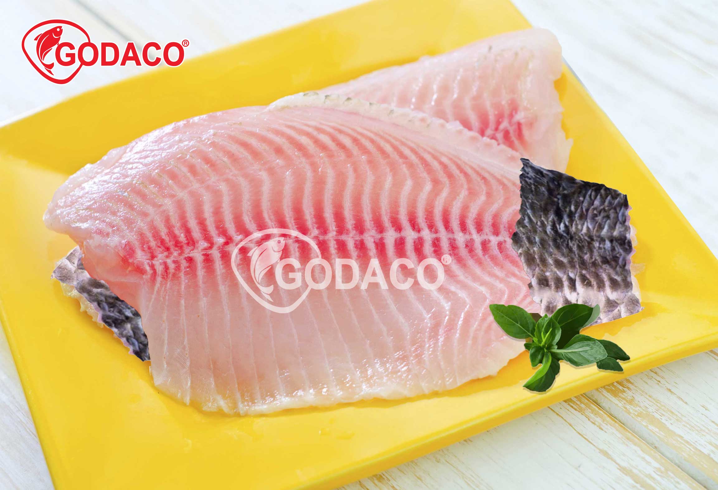 Skin-On-Tail Tilapia Fillet