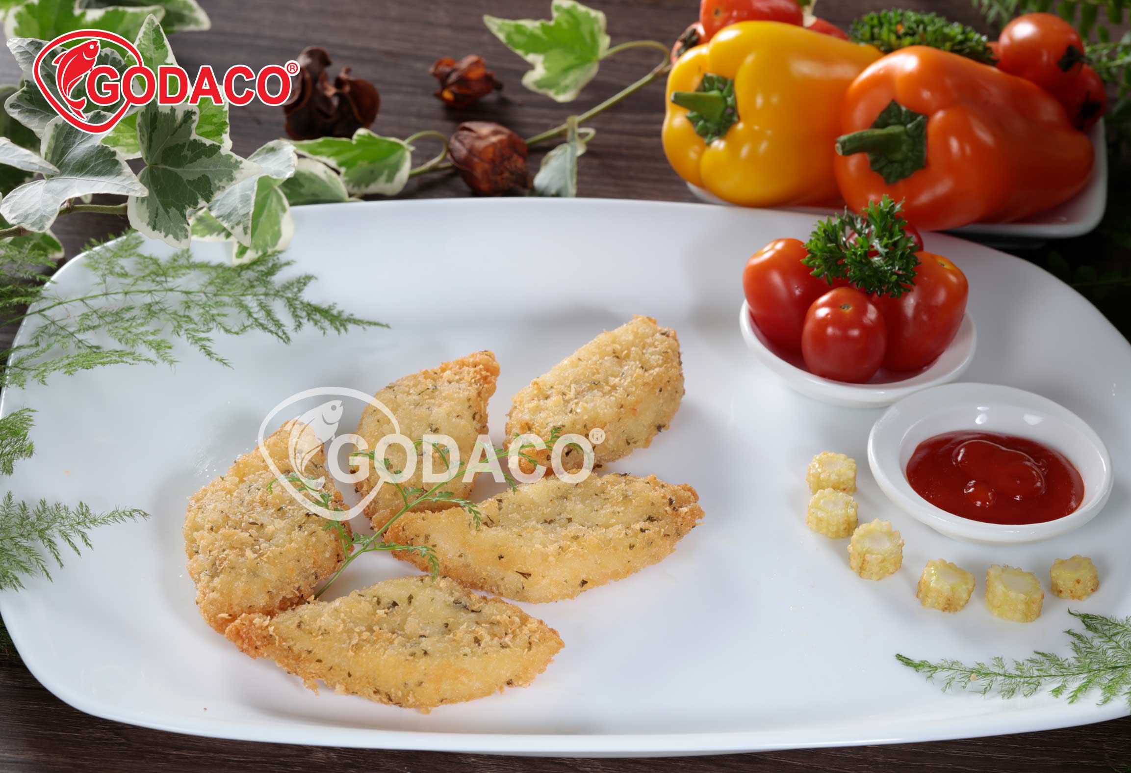 Parfry Breaded Lemon Herbs Tilapia Portion