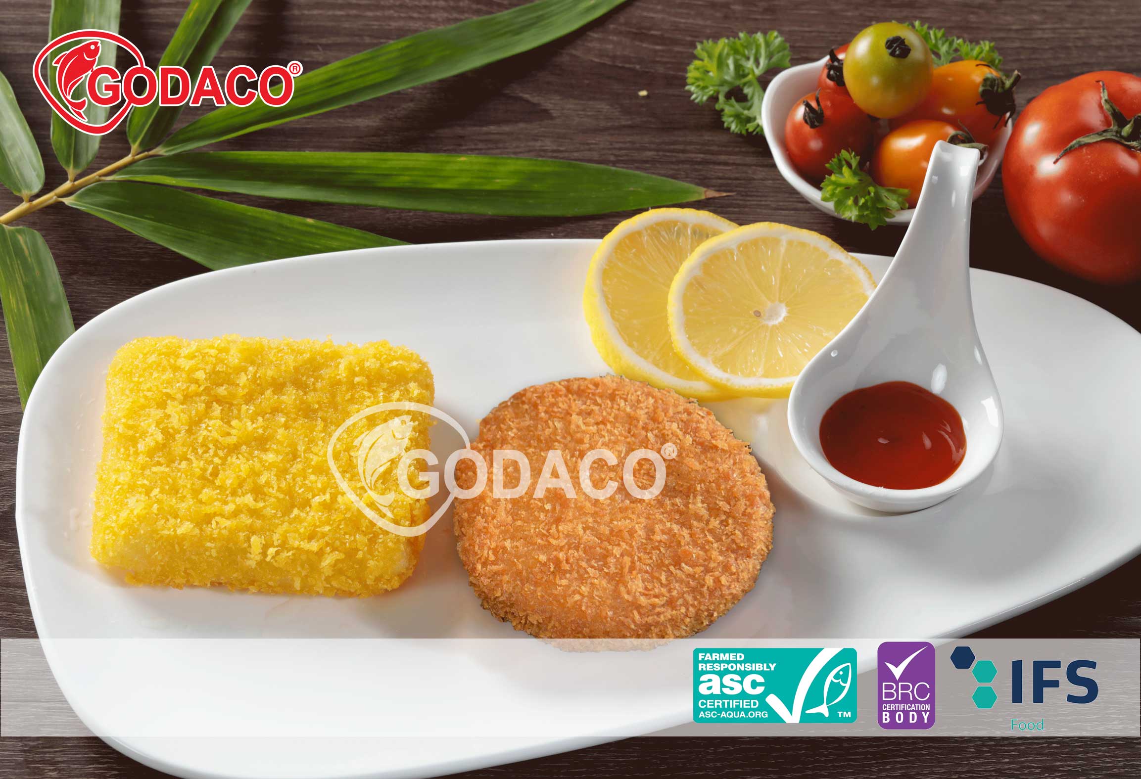 Breaded Pangasius Burger
