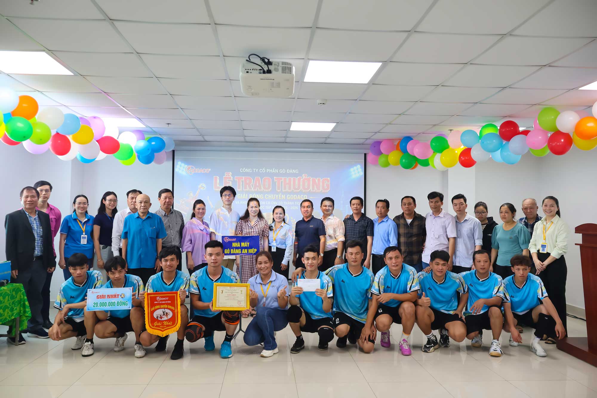 GODACO Honors Volleyball Winners and Employees' Children