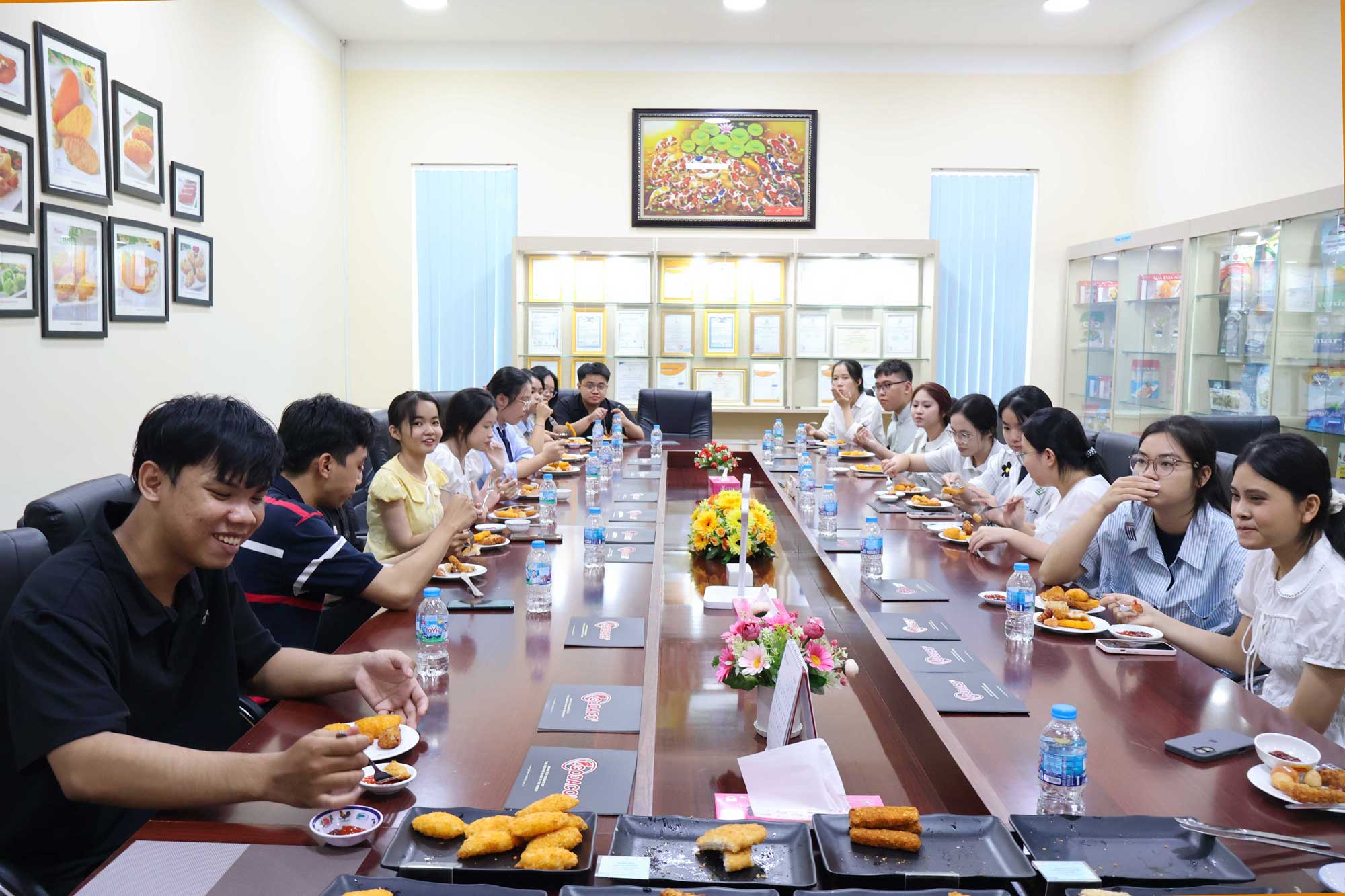 GODACO Scholarship Fund Organizes Farm and Factory Tour